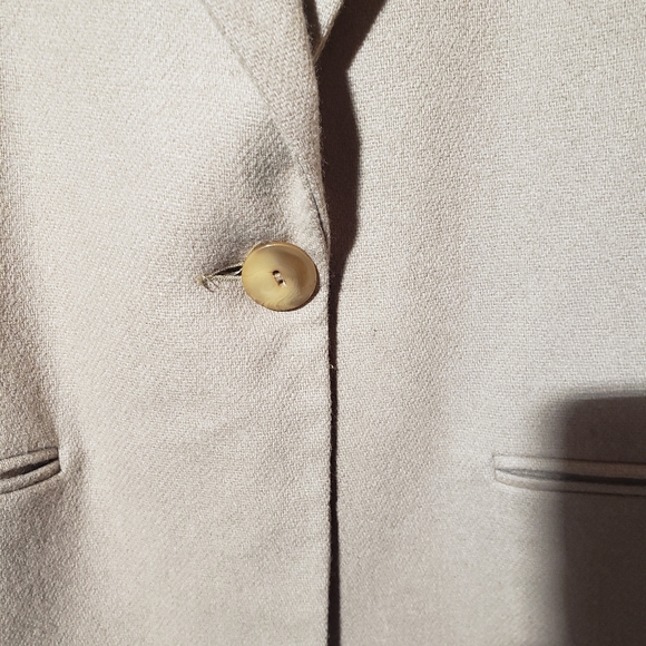 Vintage camel blazer sz 12 - Picture 3 of 6